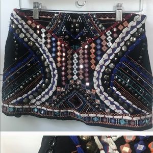 Zara beaded skirt